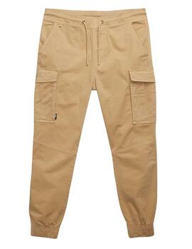 Pantalón cargo Munich beige para hombre