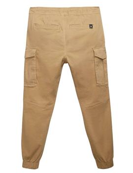 Pantalón cargo Munich beige para hombre