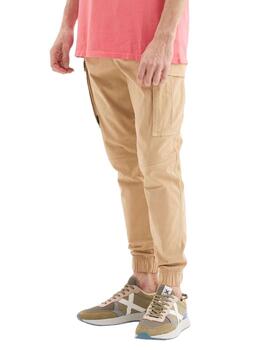 Pantalón cargo Munich beige para hombre