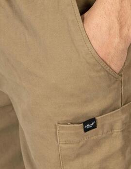 Pantalón corto Reell camel para hombre