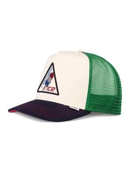 Gorra Djinns Rocket Ice verde