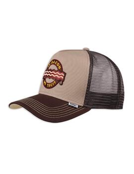 Gorra Djinns Bacon marrón