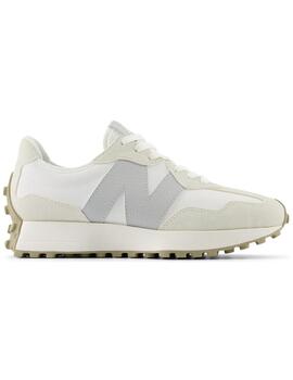 Zapatillas New Balance blancas modelo 327 para mujer