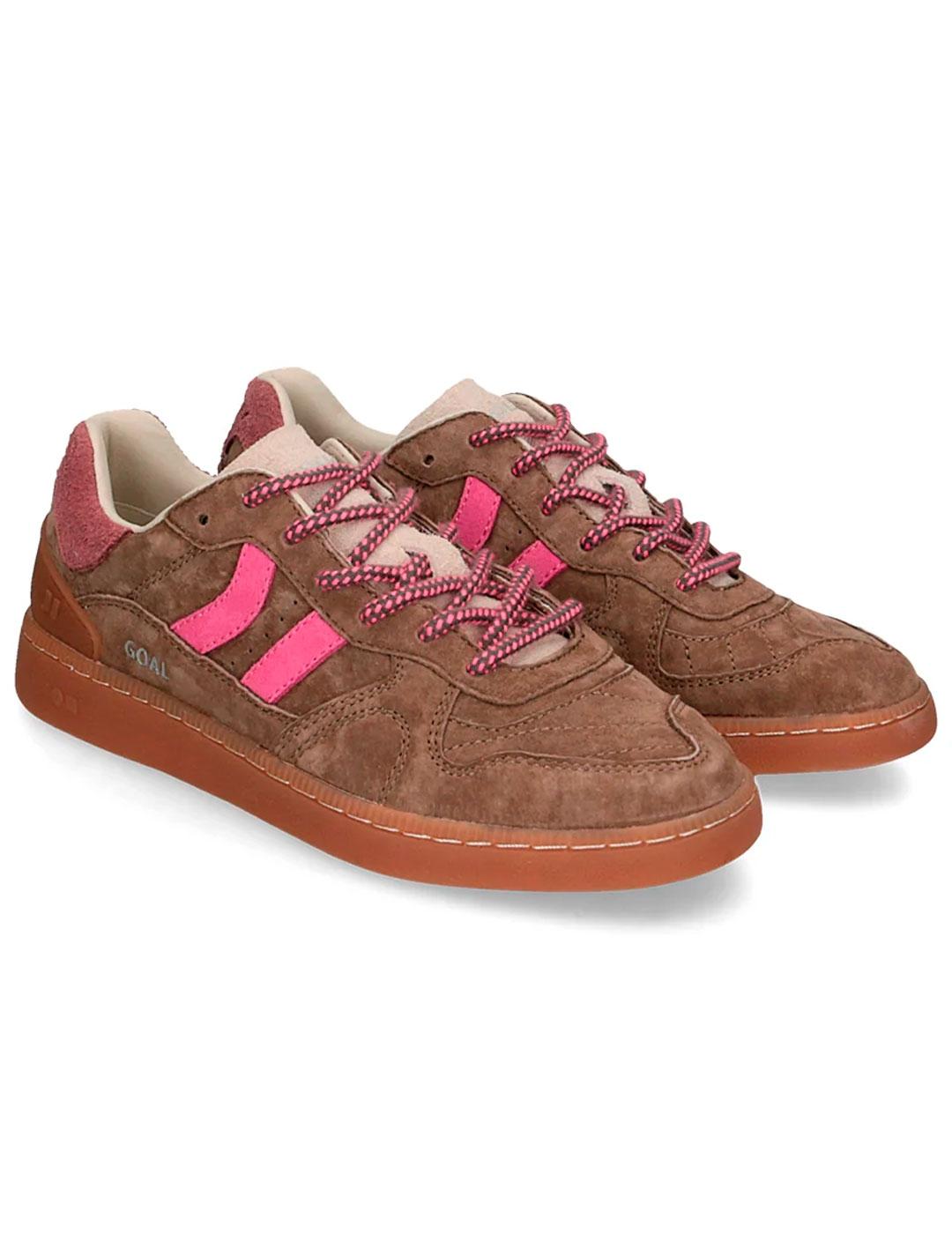 Zapatillas Coolway Goal Marrón