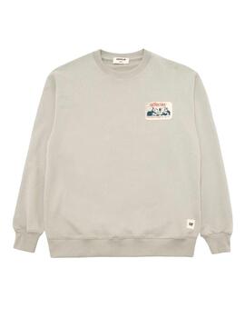Sudadera oversized  Caterpillar Holt gris