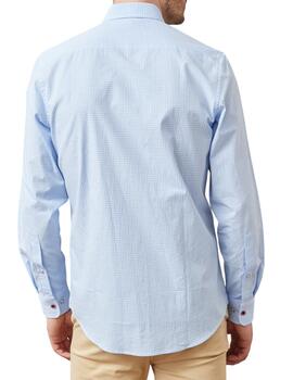 Camisa Altona Dock de cuadritos azules