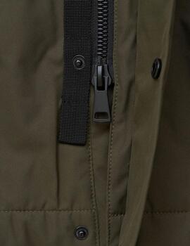 Abrigo Tanta Nun verde khaki