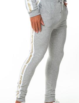 Pantalón 11 Degrees Taped Joggers gris para hombre