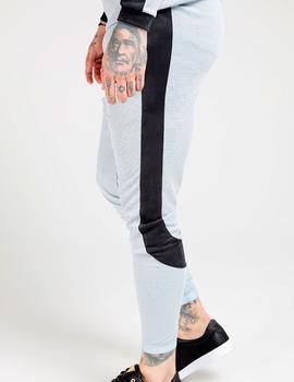 Pantalón chándal Siksilk gris para hombre