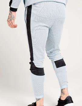 Pantalón chándal Siksilk gris para hombre