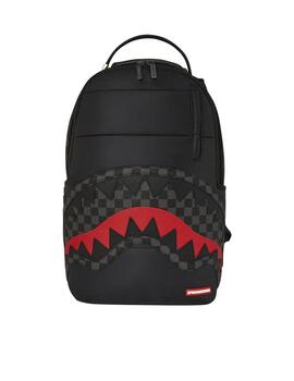 Mochila Sprayground Black Puffer Grey Check
