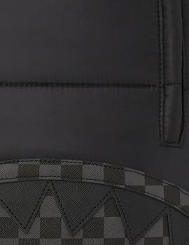 Mochila Sprayground Black Puffer Grey Check