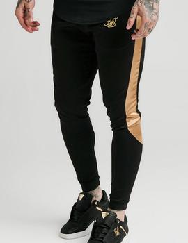 Pantalón chándal Siksilk Scope Satin negro hombre