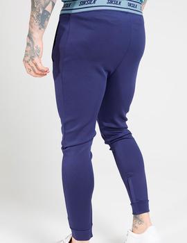 Pantalón chándal Siksilk Agility Track azul hombre