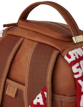 Mochila Sprayground de piel con tejido toalla