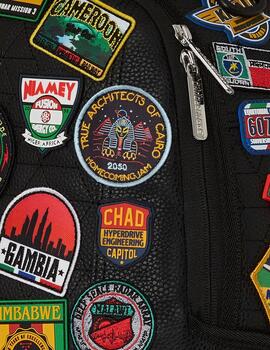 Mochila Sprayground con parches