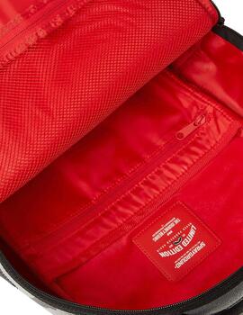 Mochila Sprayground Drip Zeb plateada