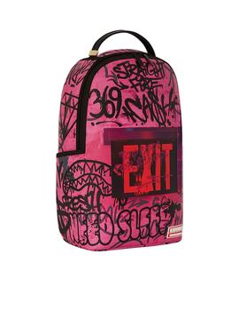 Mochila Sprayground Exit Graffiti rosa