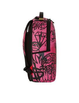 Mochila Sprayground Exit Graffiti rosa