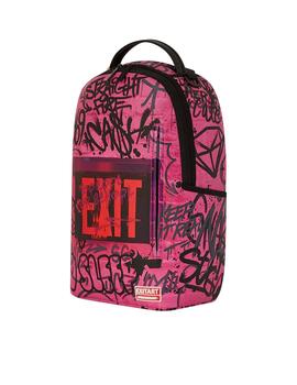 Mochila Sprayground Exit Graffiti rosa