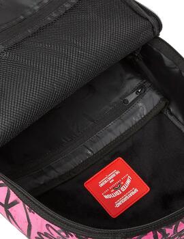 Mochila Sprayground Exit Graffiti rosa