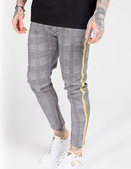 Pantalón Siksilk cuadros para hombre