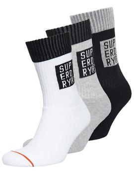 Calcetines Superdry Pack 3uds para hombre