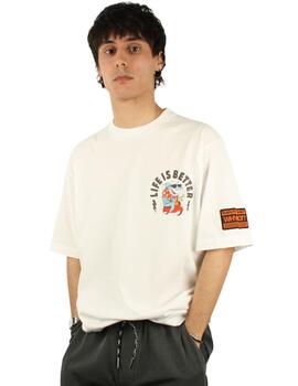 Camiseta Buddy Shark blanca