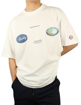 Camiseta Buddy Old Basic blanca