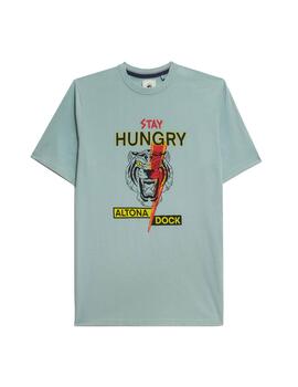 Camiseta Altona Dock Stay Hungry gris