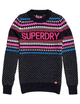 Jersey Oslo Fairisle estampado para mujer