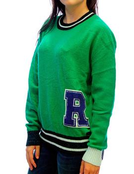 Jersey Replay Élite verde para mujer