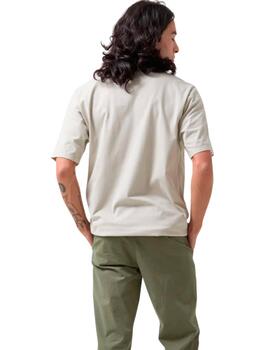Camiseta Altona Dock motocicleta verde khaki