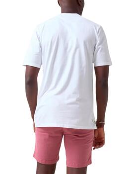 Camiseta Altona Dock motocicleta blanca