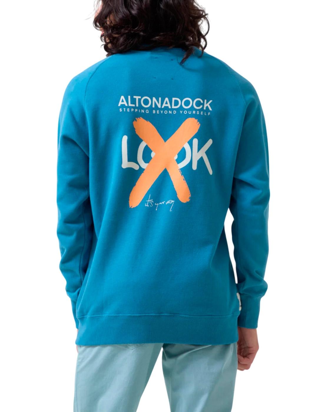 Sudadera X Altona Dock azul