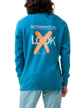 Sudadera X Altona Dock azul