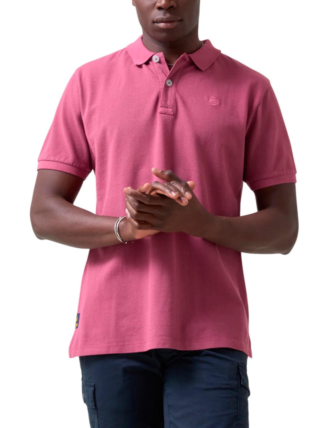 Polo básico Altona Dock old rose