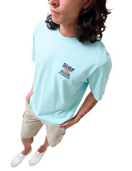 Camiseta surf Altona Dock caribe para hombre