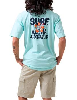 Camiseta surf Altona Dock caribe para hombre