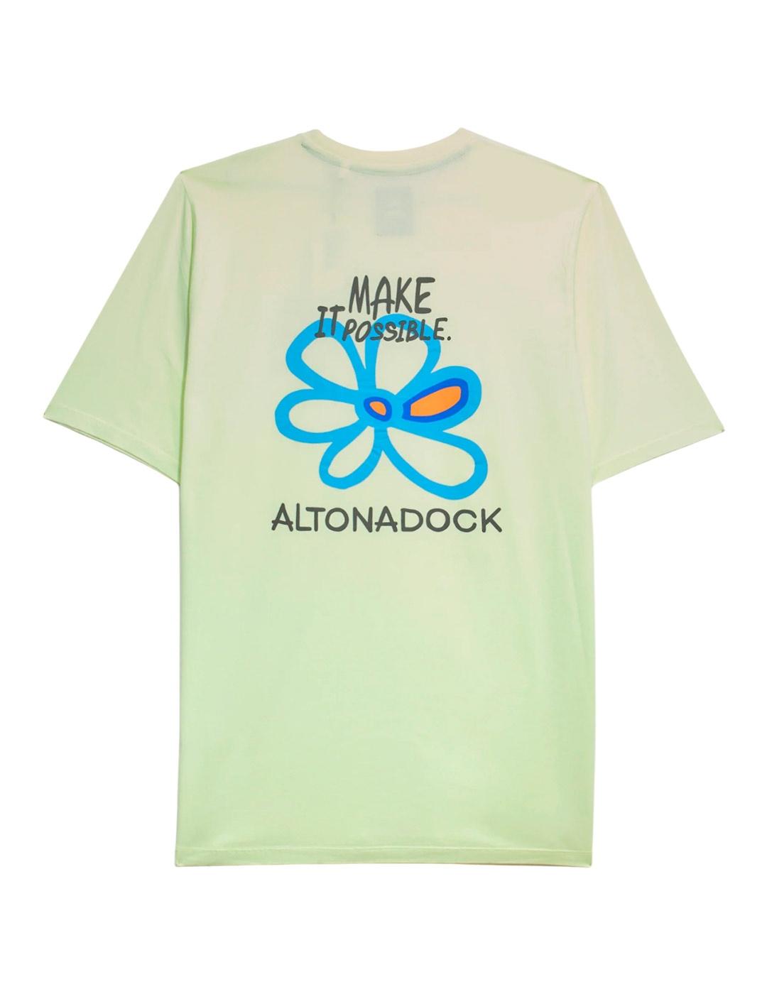Camiseta Altona Dock verde para hombre