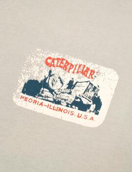 Sudadera oversized  Caterpillar Holt gris
