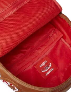 Mochila Sprayground de piel con tejido toalla