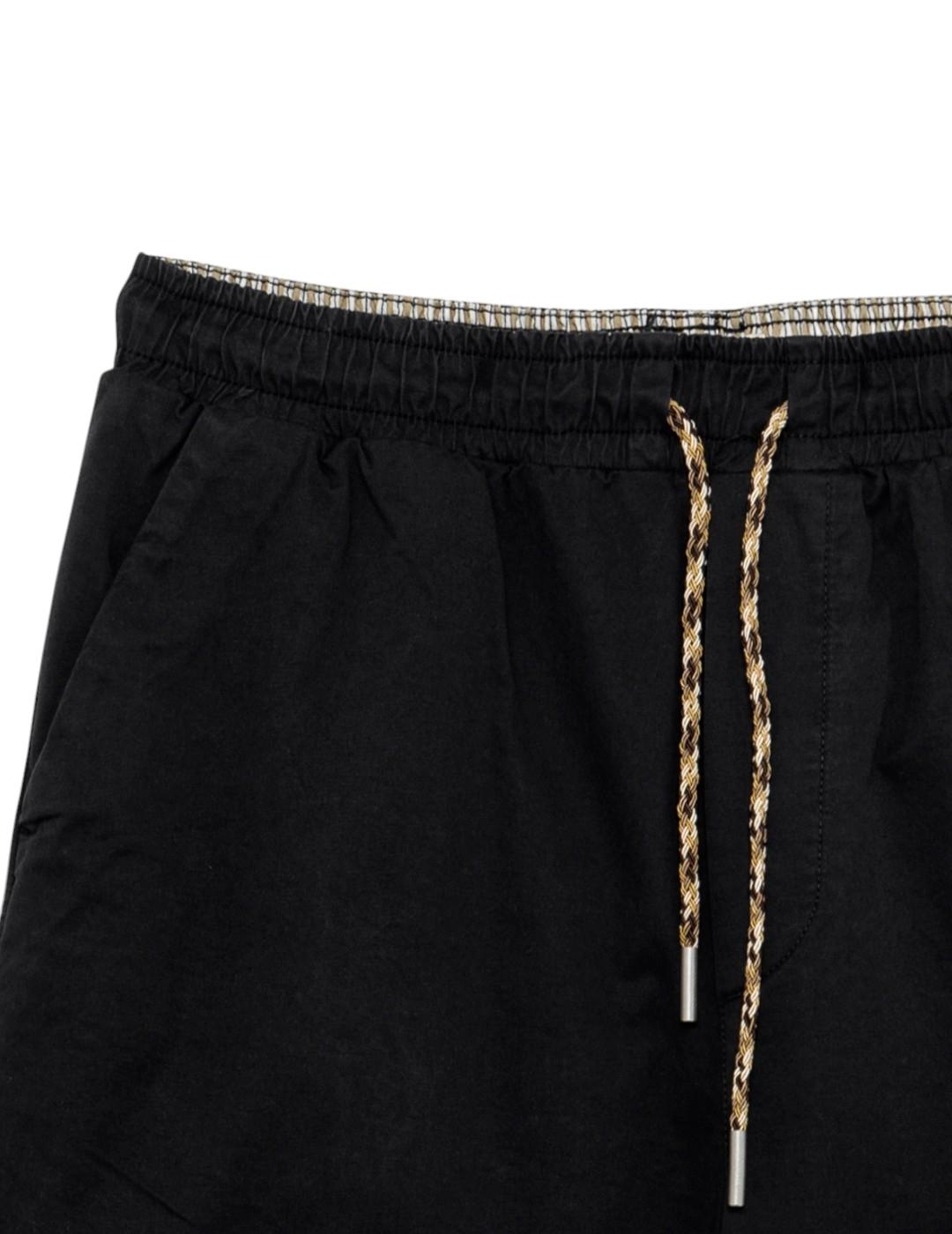 Bermuda Gianni Lupo Casual Negra