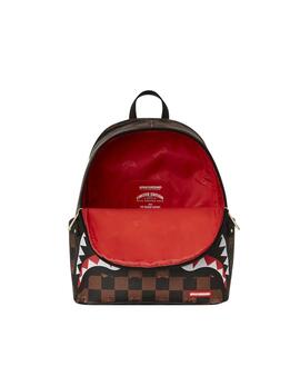 Mochila Sprayground Peeking Character de cuadros marrones