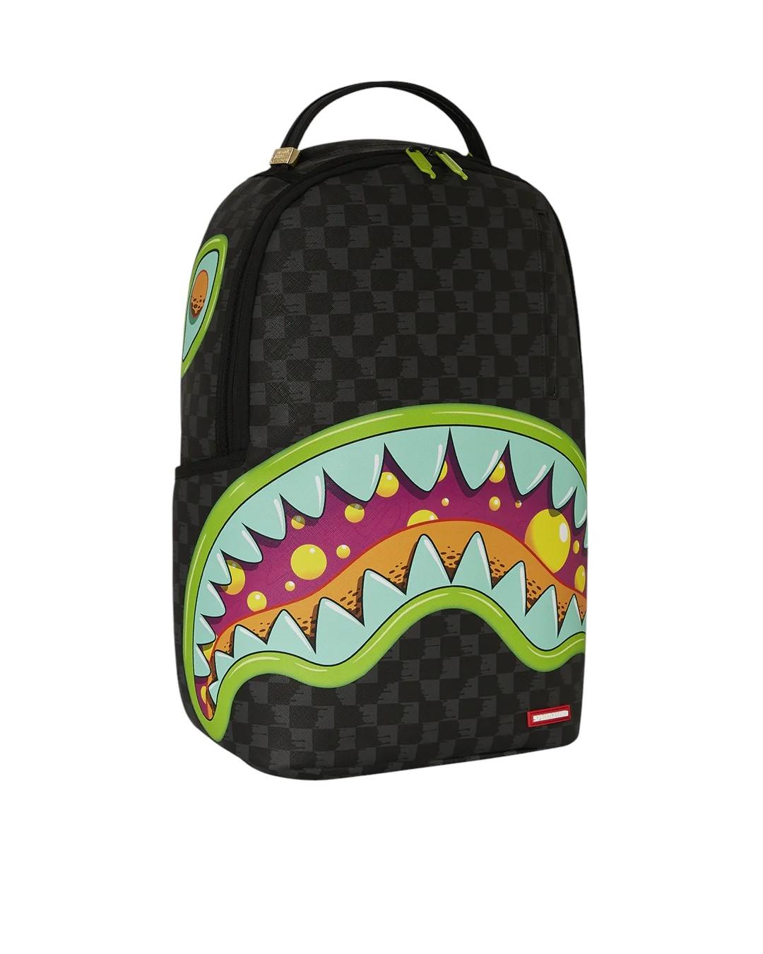 Mochila Sprayground Slime Takeover negra