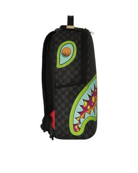Mochila Sprayground Slime Takeover negra