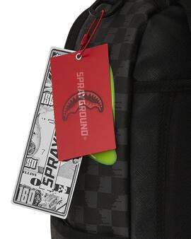 Mochila Sprayground Slime Takeover negra