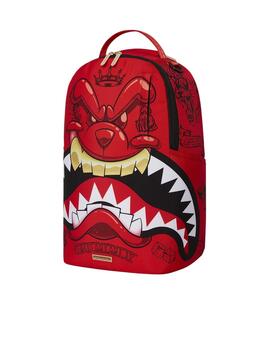 Mochila Sprayground Diablo Big Mean Bite roja