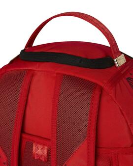 Mochila Sprayground Diablo Big Mean Bite roja