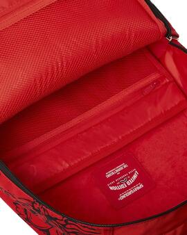 Mochila Sprayground Diablo Big Mean Bite roja